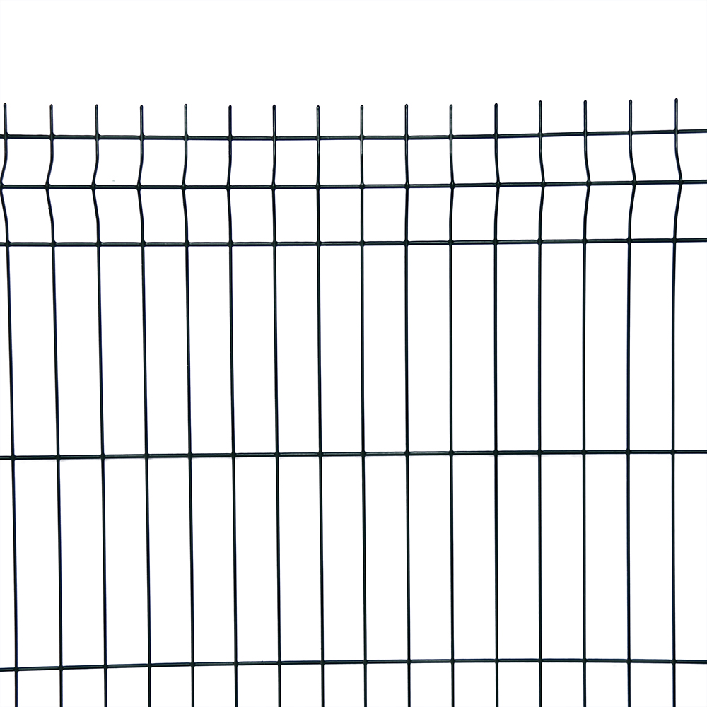 Iron Wire Fence Steel Panel Forti V Fold Welded Mesh Panel Pvc Coated Safety Fencing