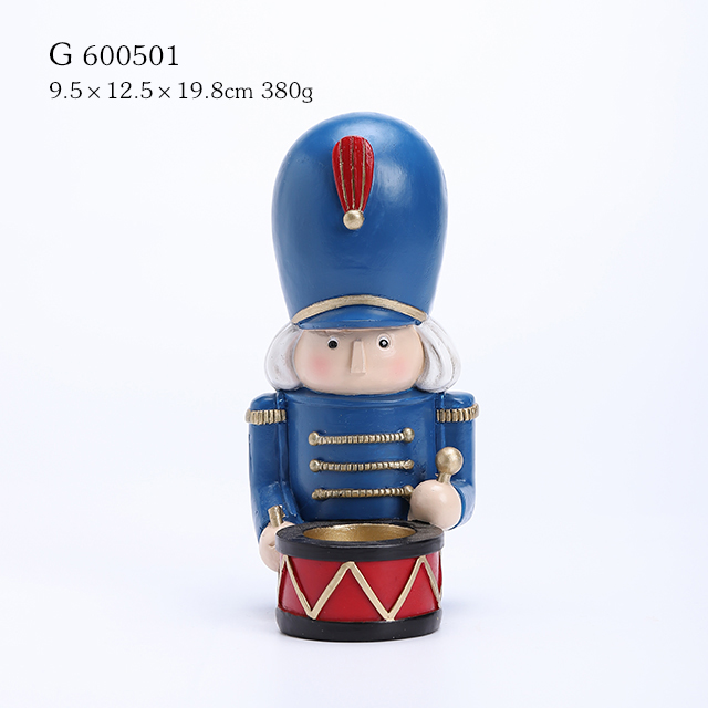 Nutcracker Soldier candle holder