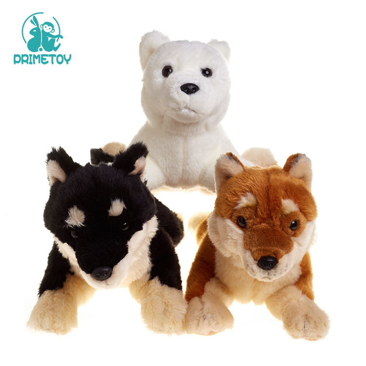 OEM manufacturer custom stuffed realistic lifelike plush toy dog