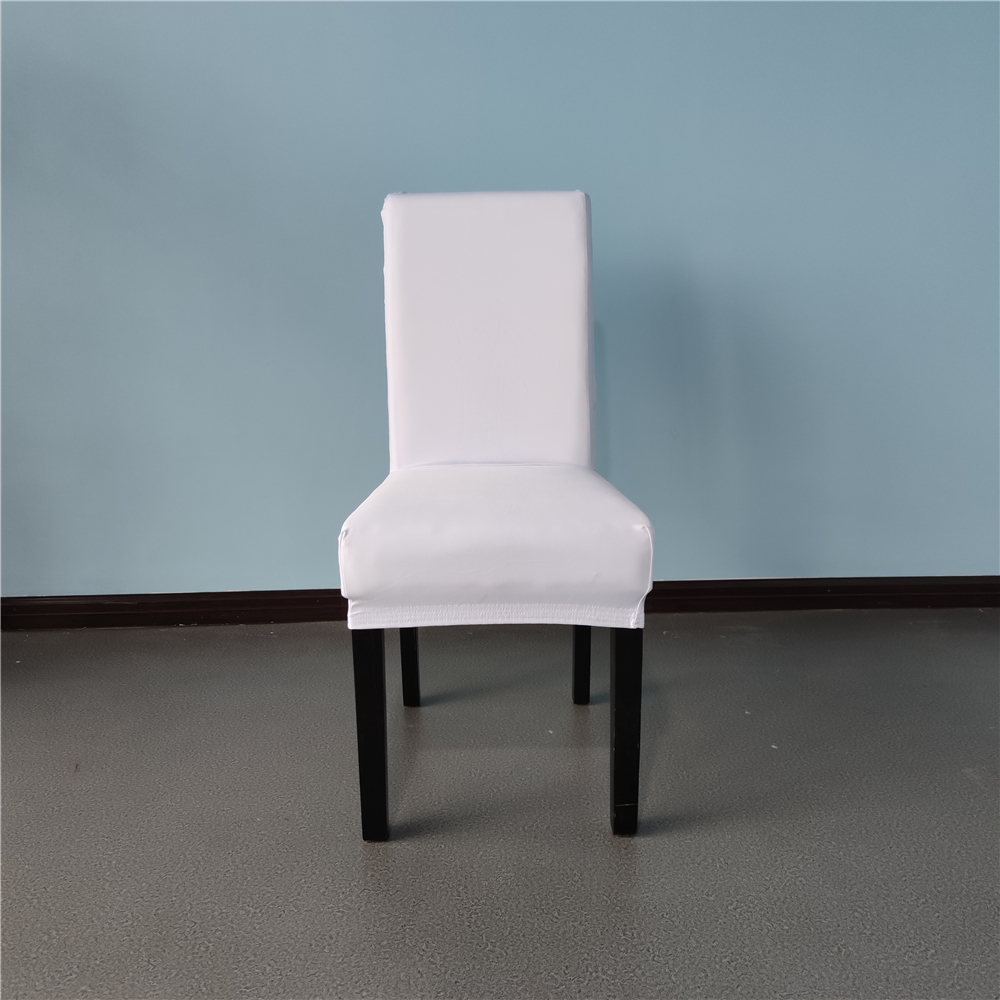 Readortextile Solid Color Chair Covers Stretch Chair Seat Covers Chair Protectors For Dining Room