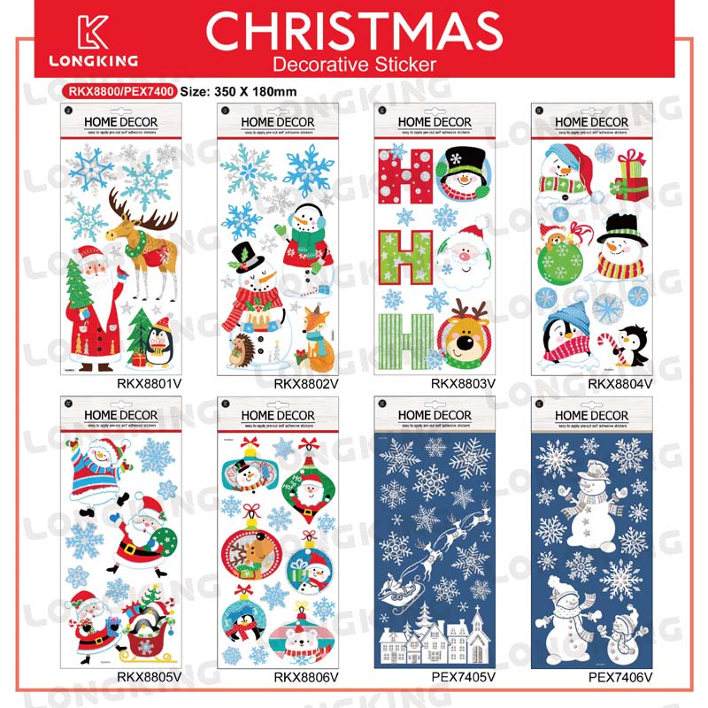 Christmas 3D Wall Stickers