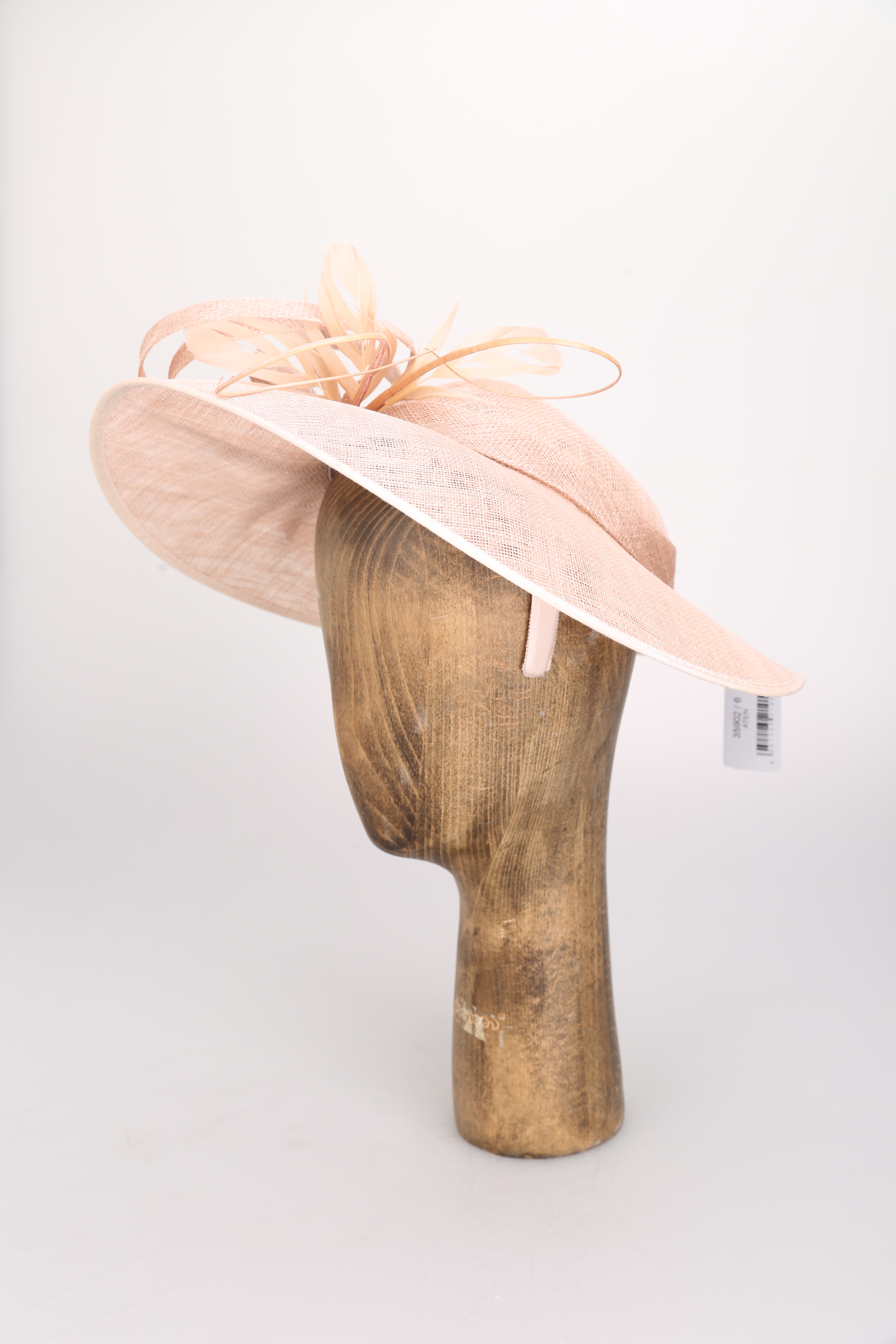 fashion wedding feather sinamay fascinators