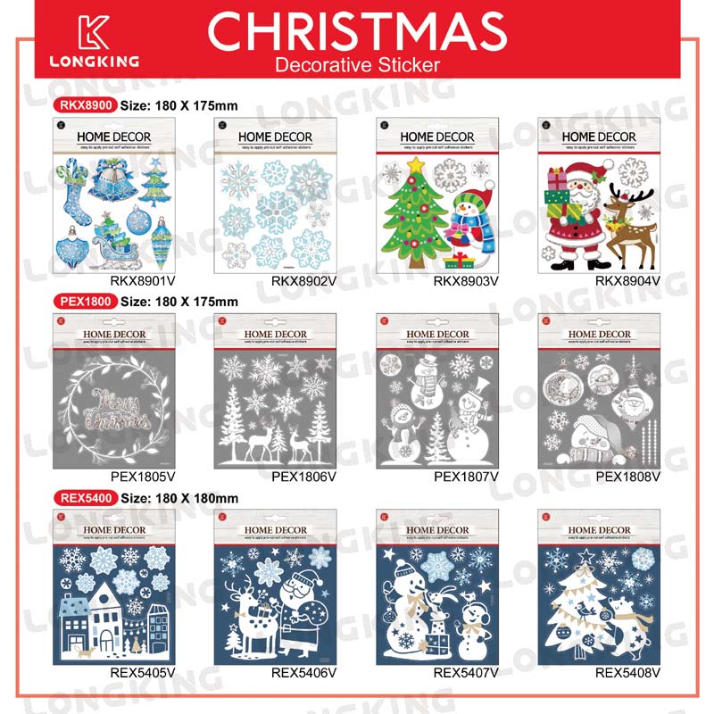 Christmas 3D Wall Stickers