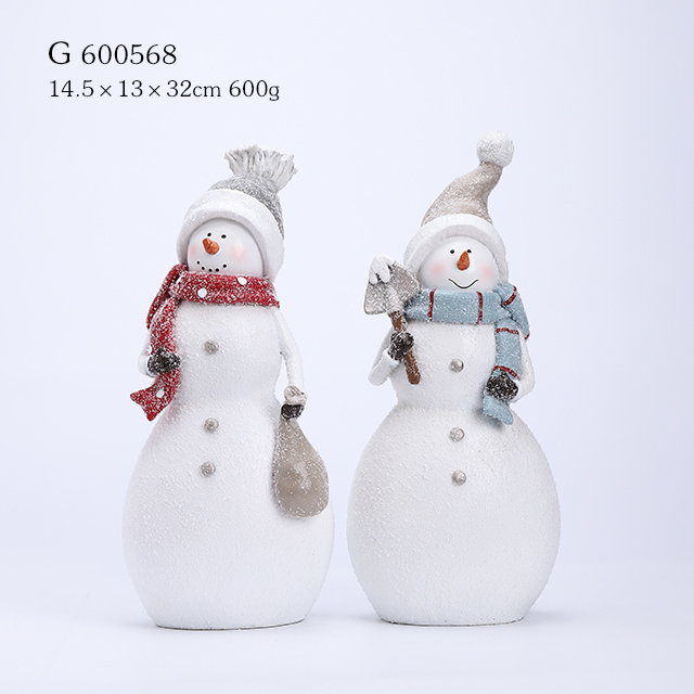 2/A Resin Snowman figurine