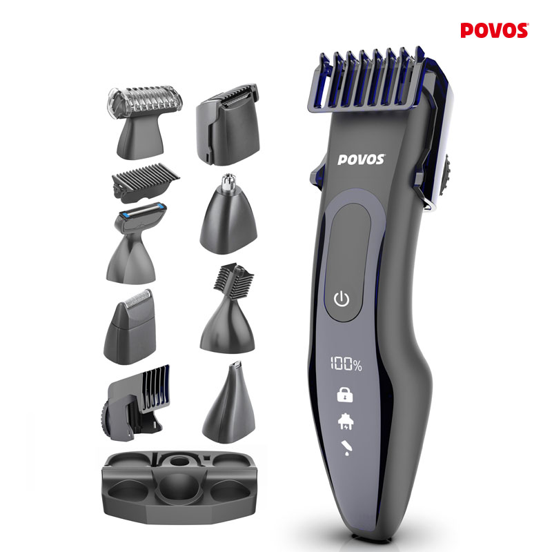 POVOS hair trimmer beard trimmer hair clipper trimmer set
