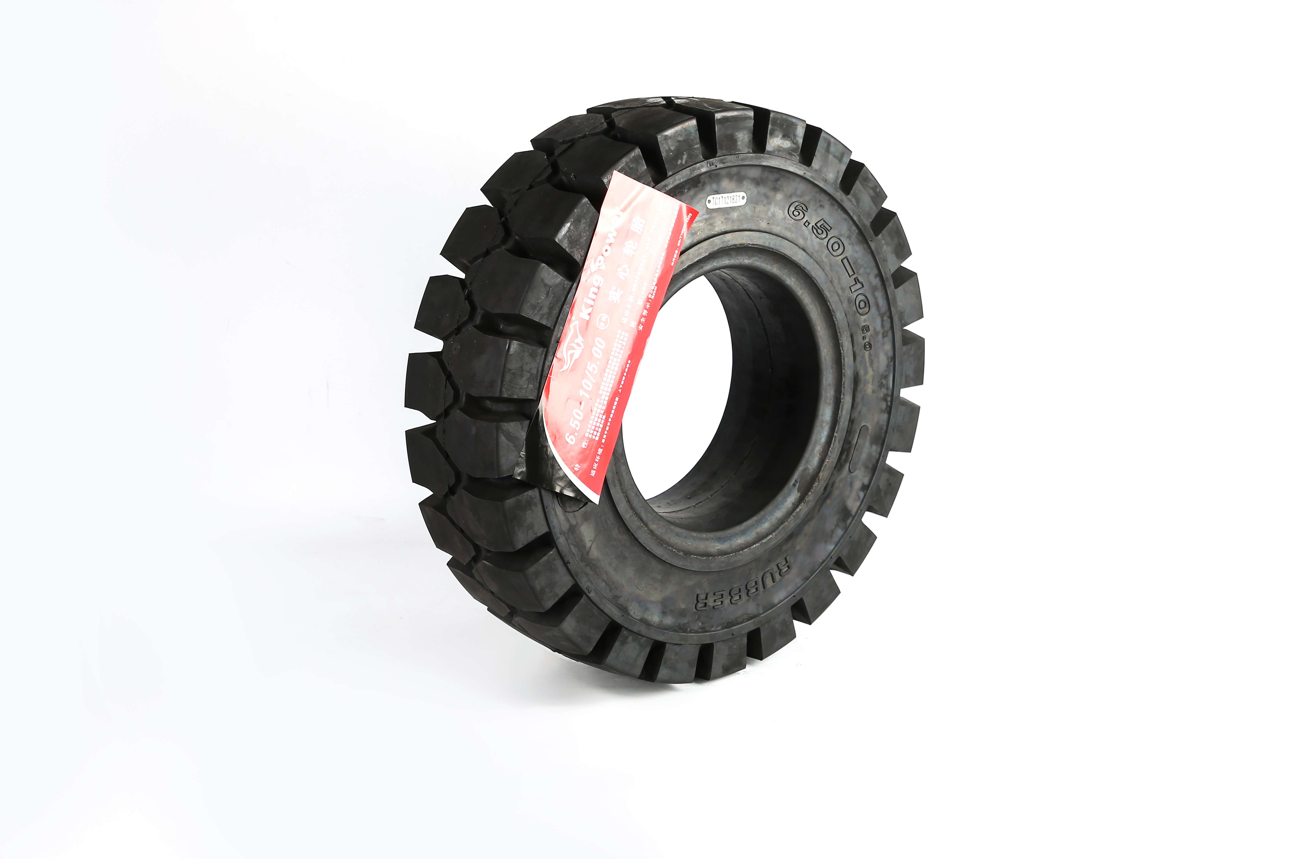 Sanmen Factory Price NR Material Solid Rubber Tires 8 Inch