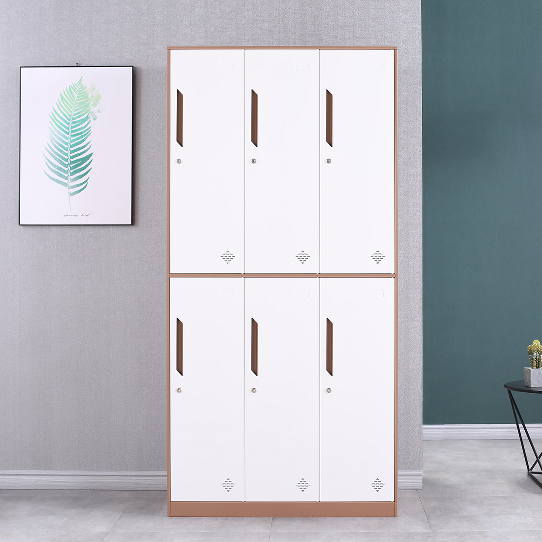 Six door wardrobe