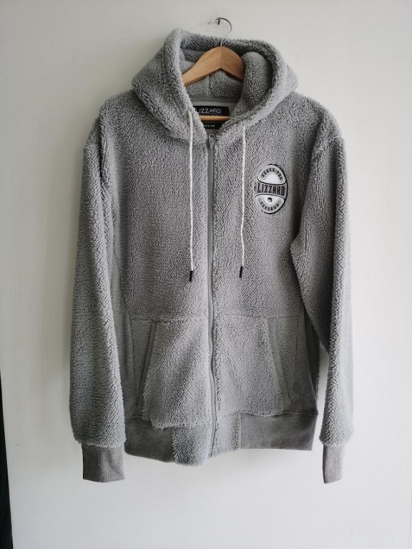 Men's zip thru hoodie