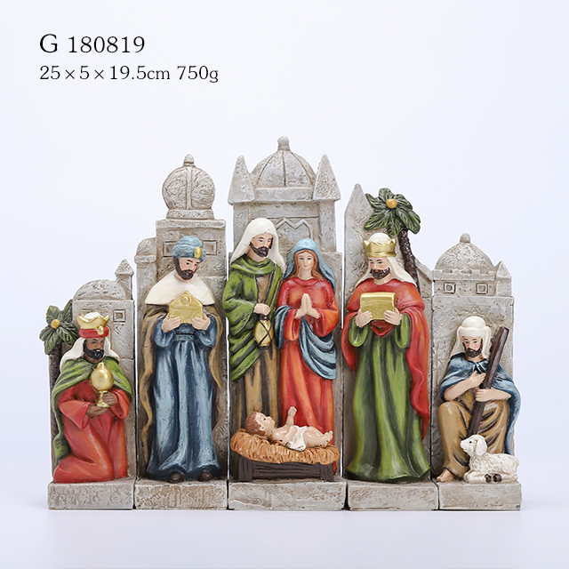 Polyresin Nativity Set