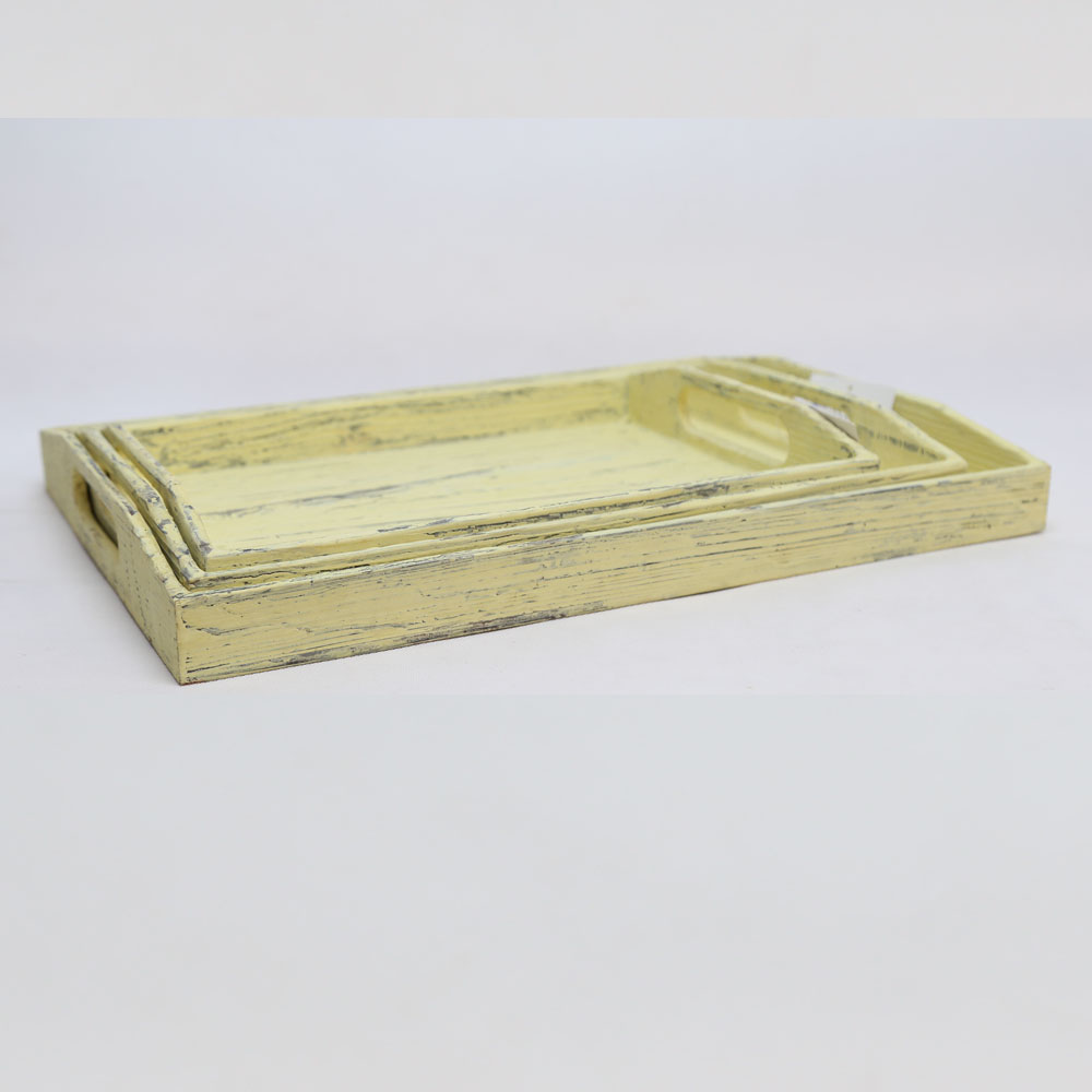 wooden tray wooden storage tray wooden fruit tray