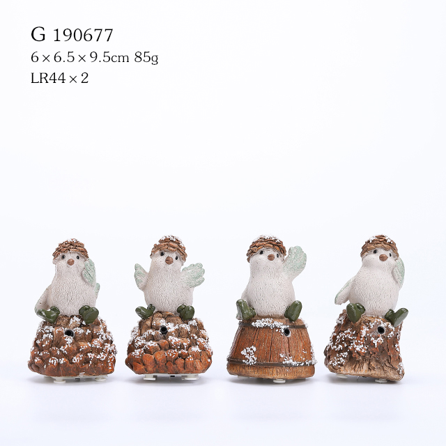Chrismas Bird With Ic