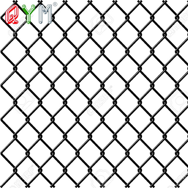 Chain link mesh fence