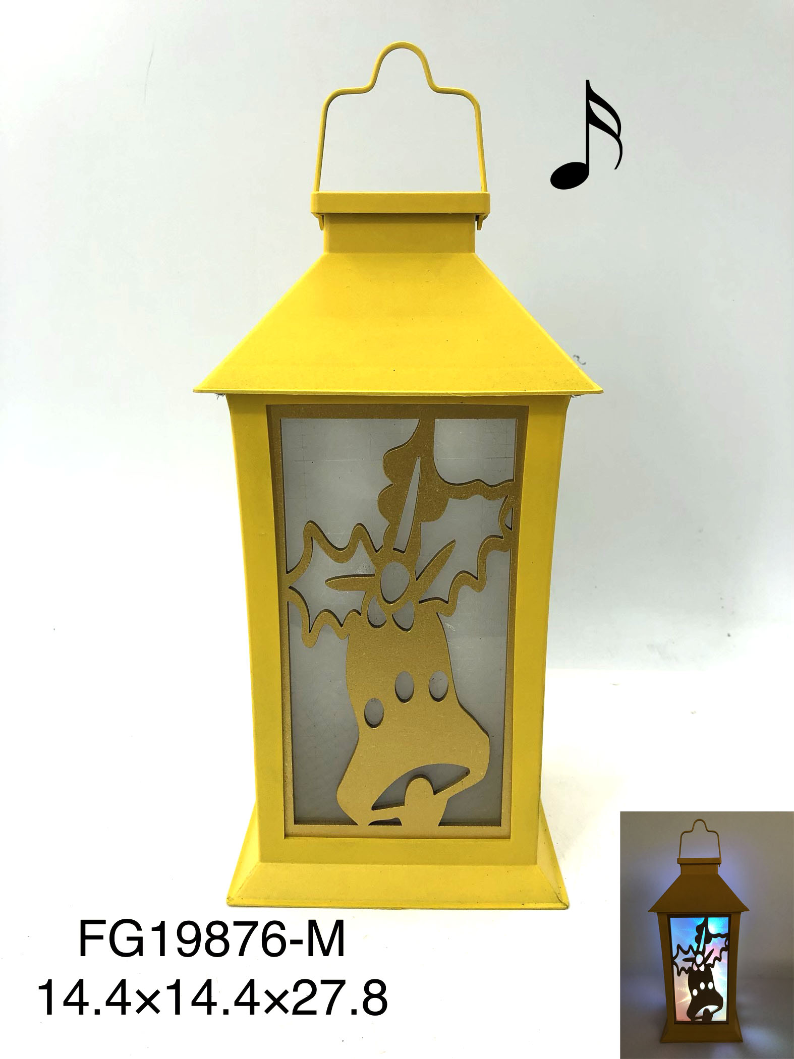 christmas lantern,decorative ,music lantern