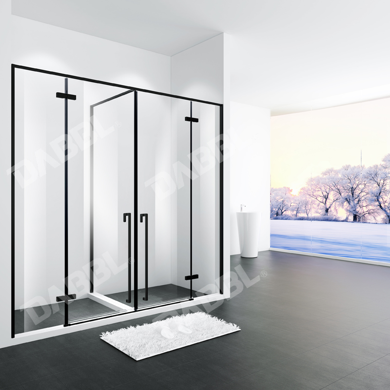 shower enclosure,glass shower room, shower door, shower cubicle,sanitary ware, T-shaped shower enclosure