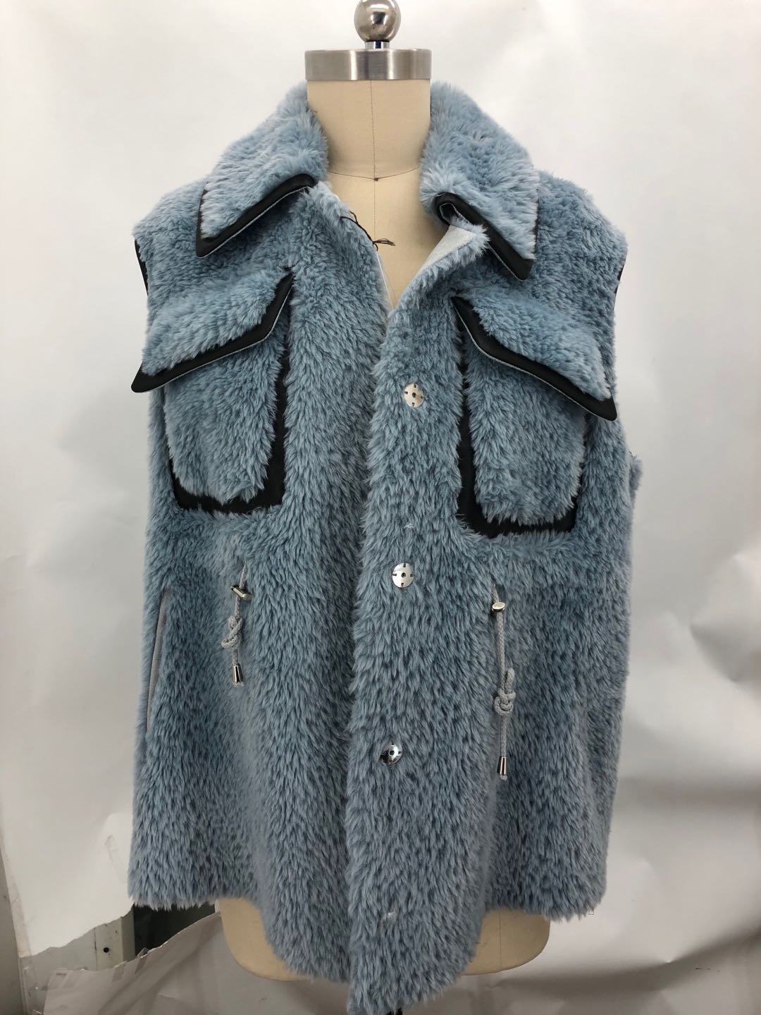 Ladies Fake Fur Vest