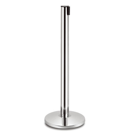 Retractable Queue Manager Stand Line Barrier Crowd Control Stanchion Post