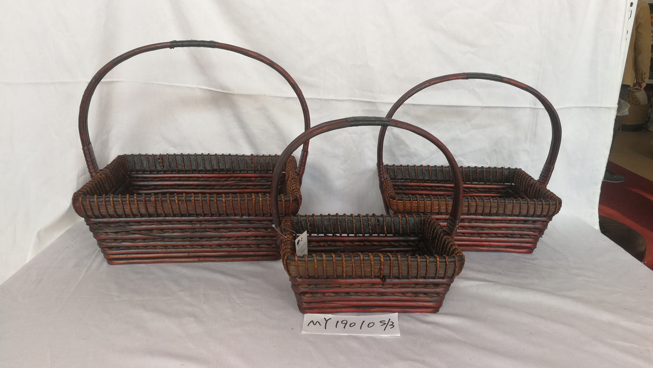 Chip wood basket