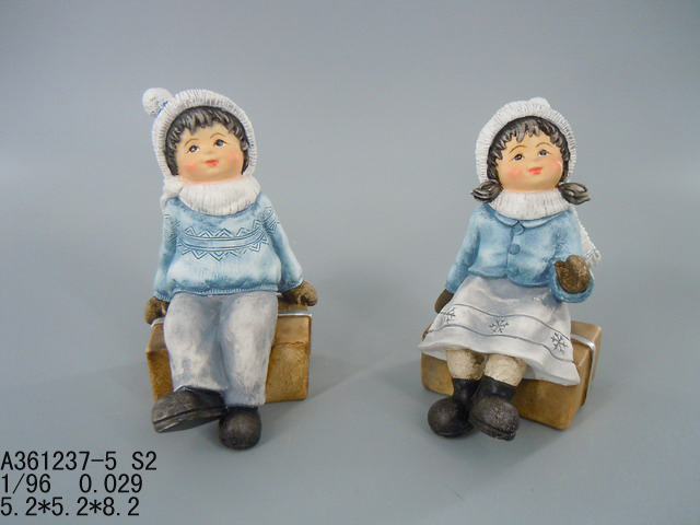 3.5”chrismas Kids S/2