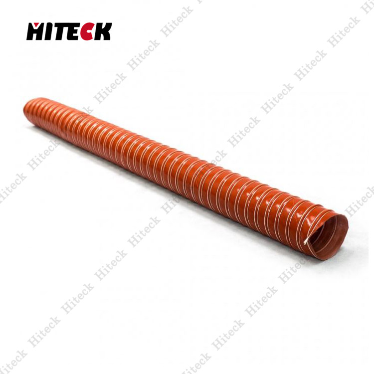 High temperature flexible silicone exhaust hose duct hose