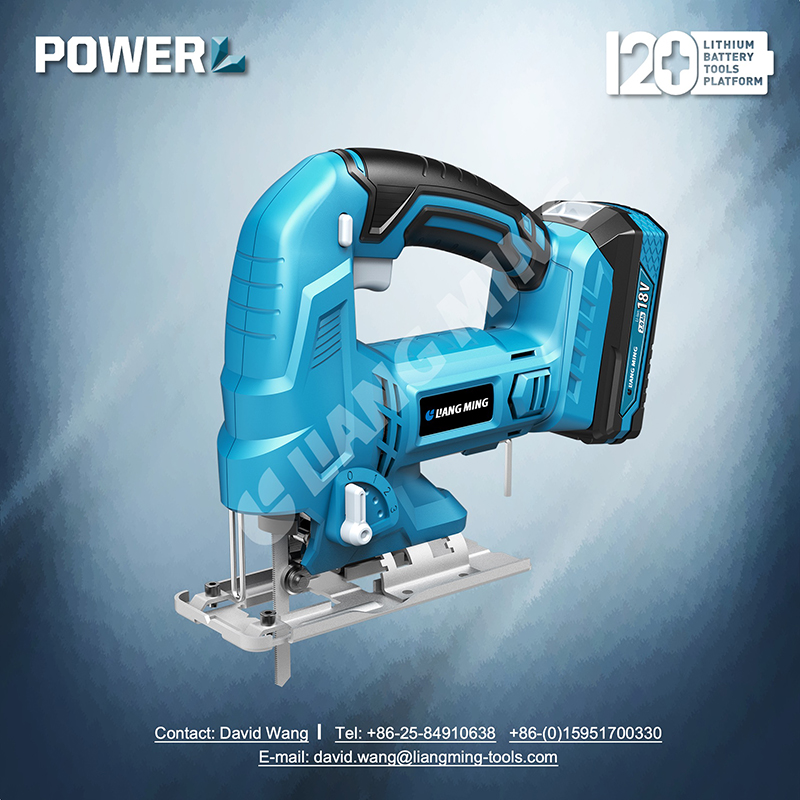 18V lithium battery cordless jig saw