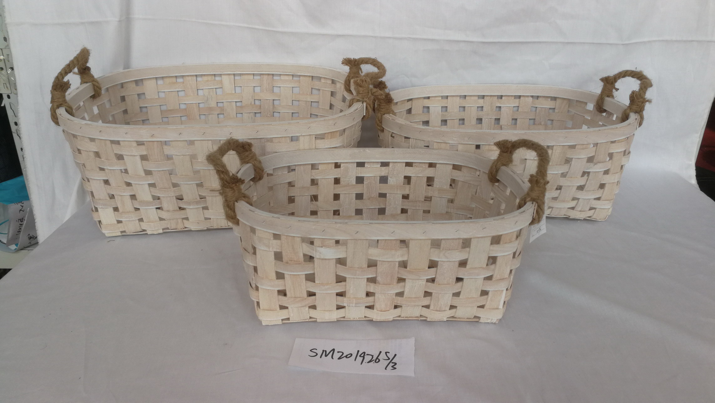 Chip wood basket