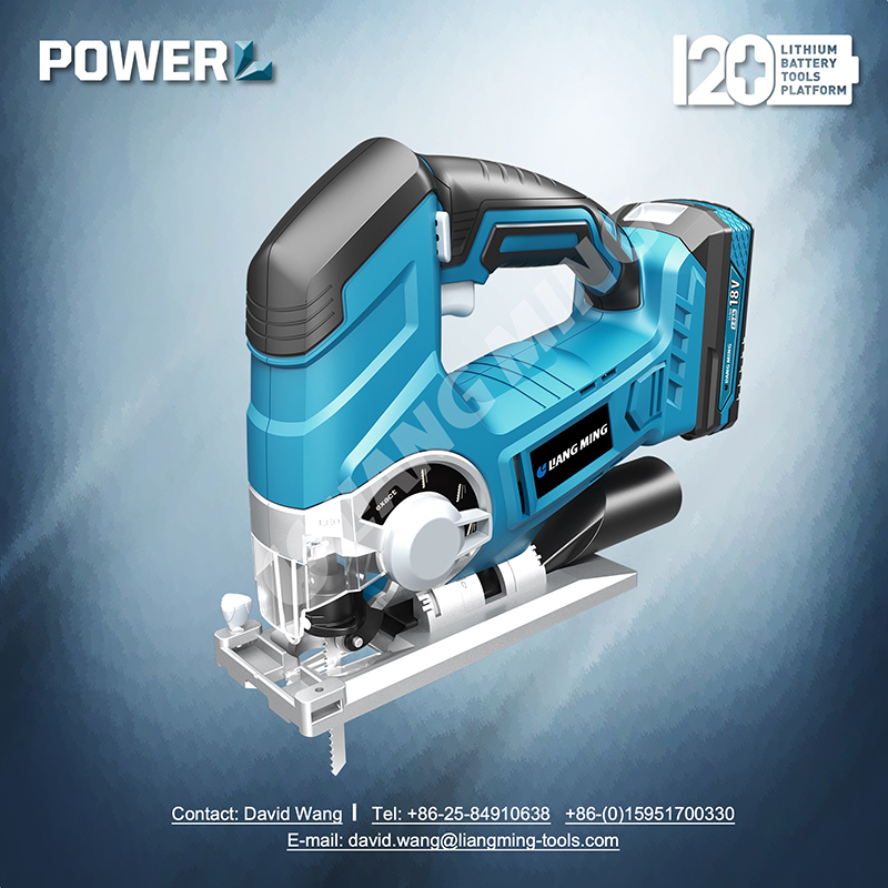 18V lithium battery cordless jig saw
