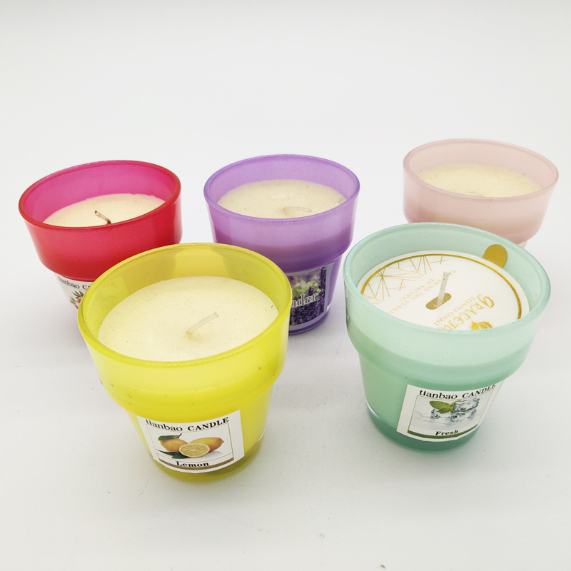 Tealight candle、 glass candle、soy wax、 scented candle