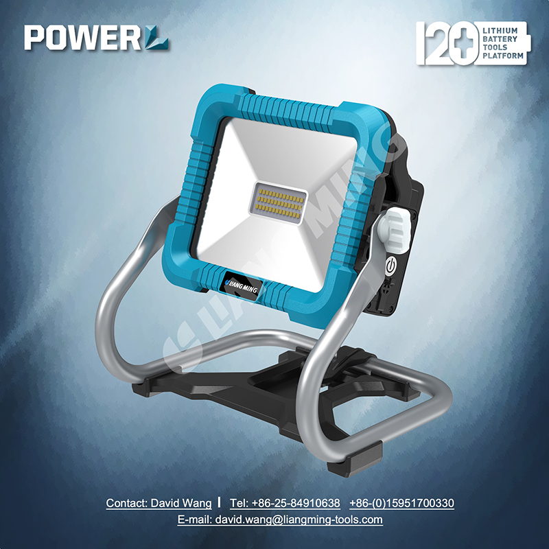 18V lithium battery cordless light