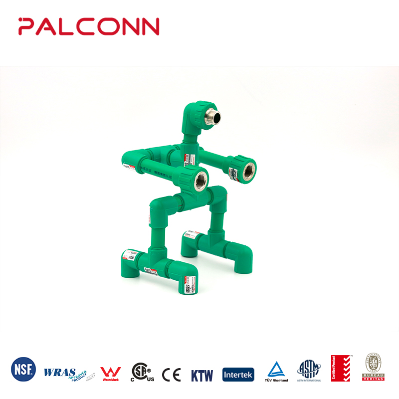 PPR Pipe And Fitting For Hot And Cold Water PN16 20*2.8mm Plumbing Material
