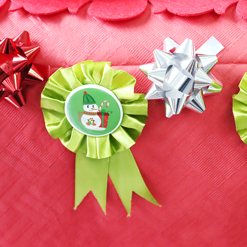 Christmas Party Supplies Badges