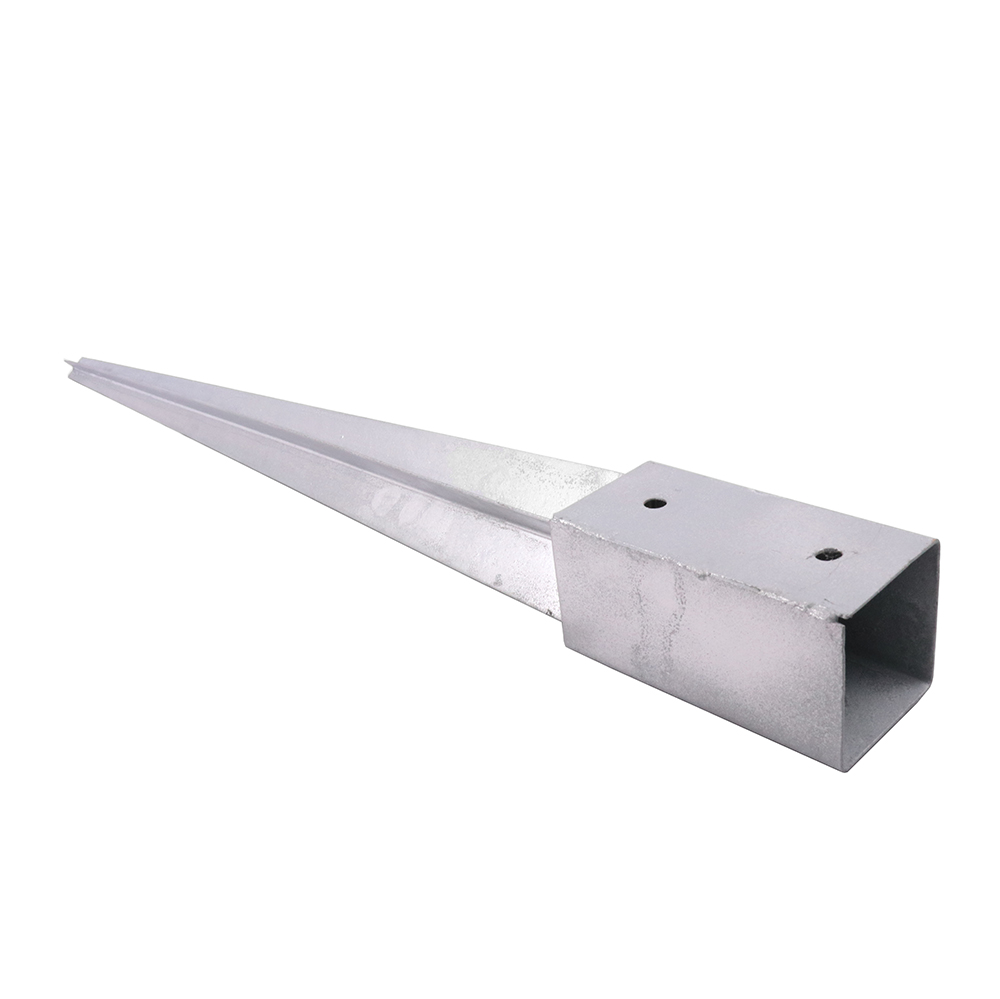 IRON CRAFT NO DIG Hot Dip Galvanized pole anchor spikes garden socket 71MM 91MM 750MM