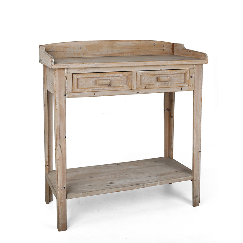Wooden Table with drawer