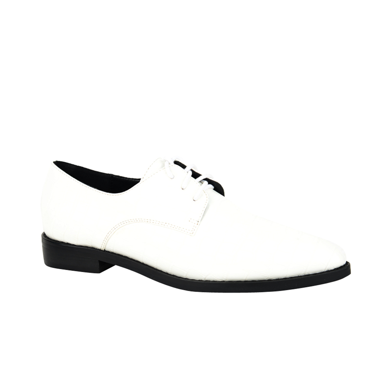 2020 Fashion OEM PU woven Ballerina Flats