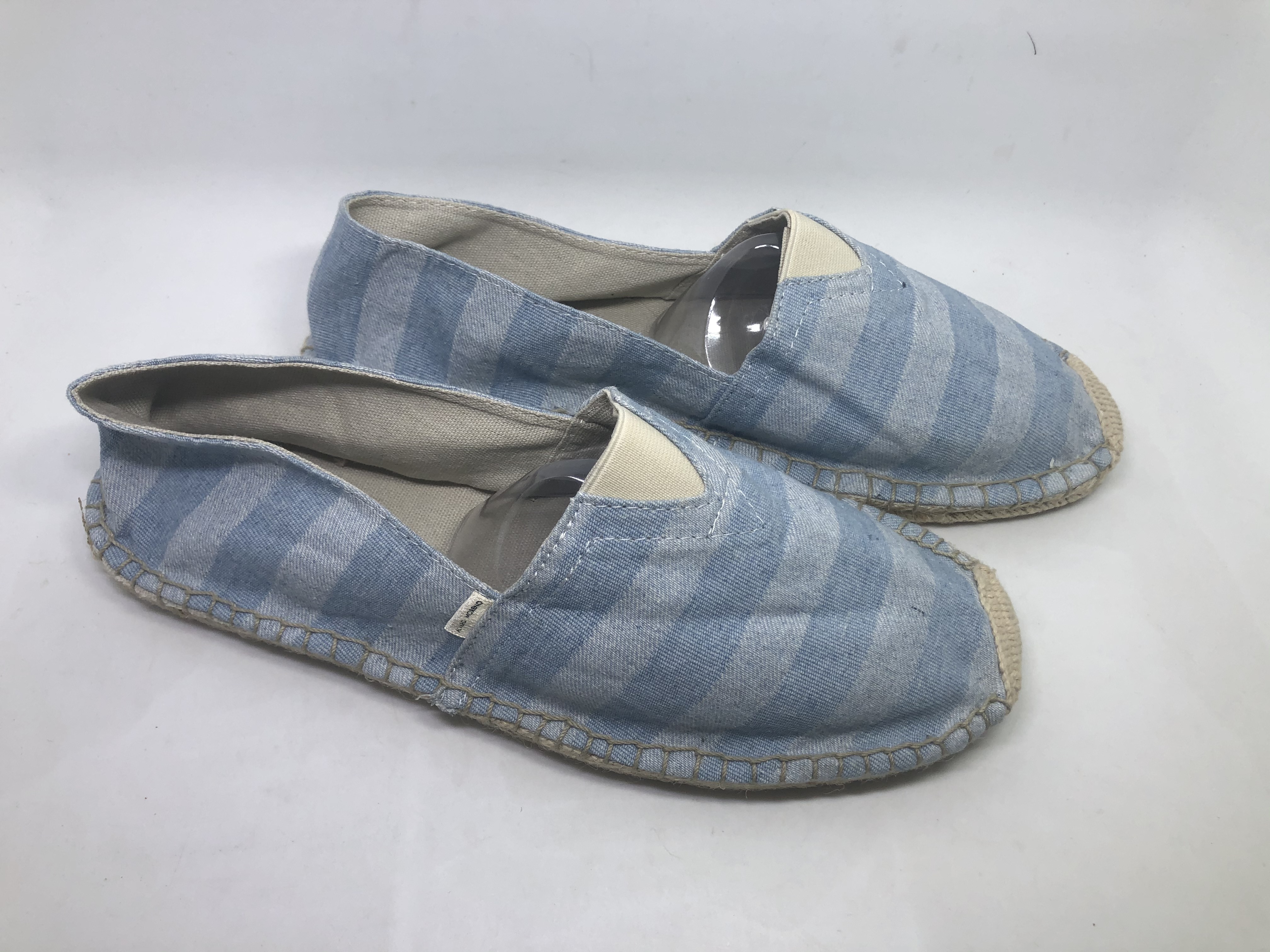 men stripe espadrilles
