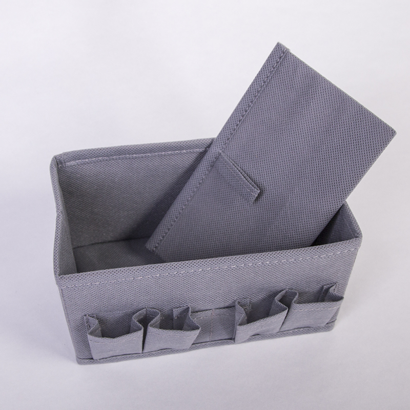 Collapsible Storage Bin with Handles