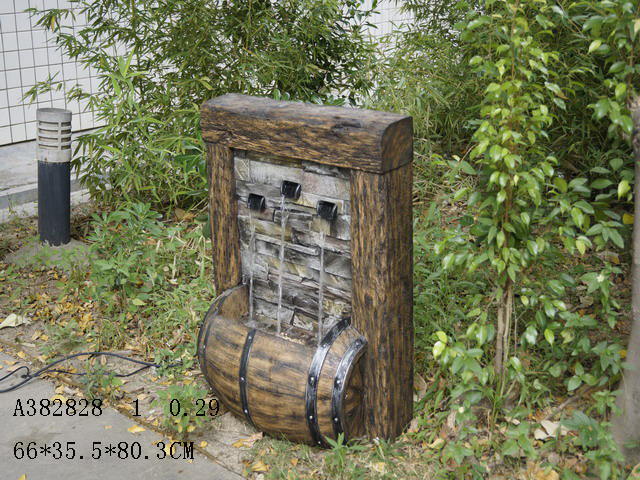 32“barrel fountain