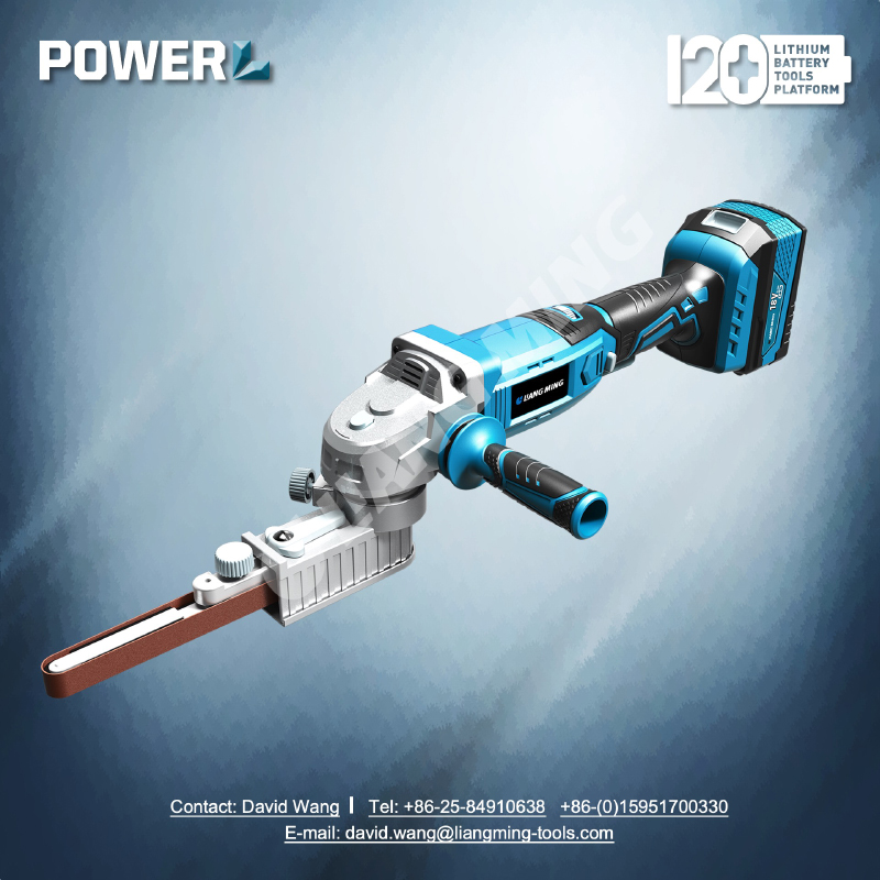 18V lithium battery cordless belt sander