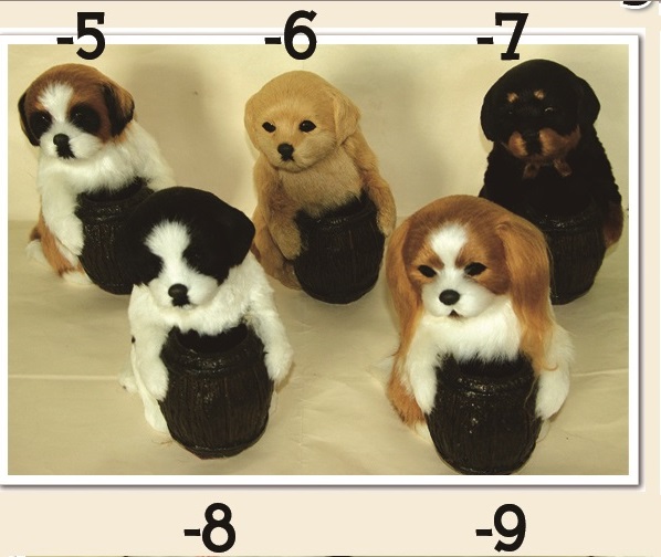 Lifelike animal pen holder