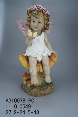 Polyresin Fairy Décor