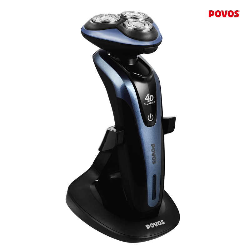 POVOS Electric shaver rotary shaver men shaver