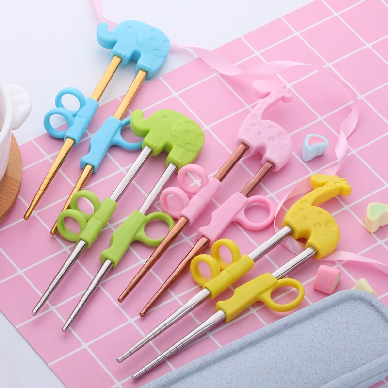 Children/Kid Learning chopsticks