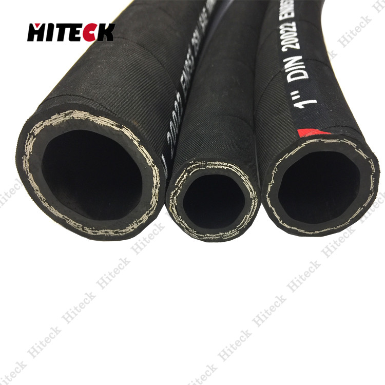 Custom sae 100r2 sae100r2at tractor hydraulic hoses and fittings