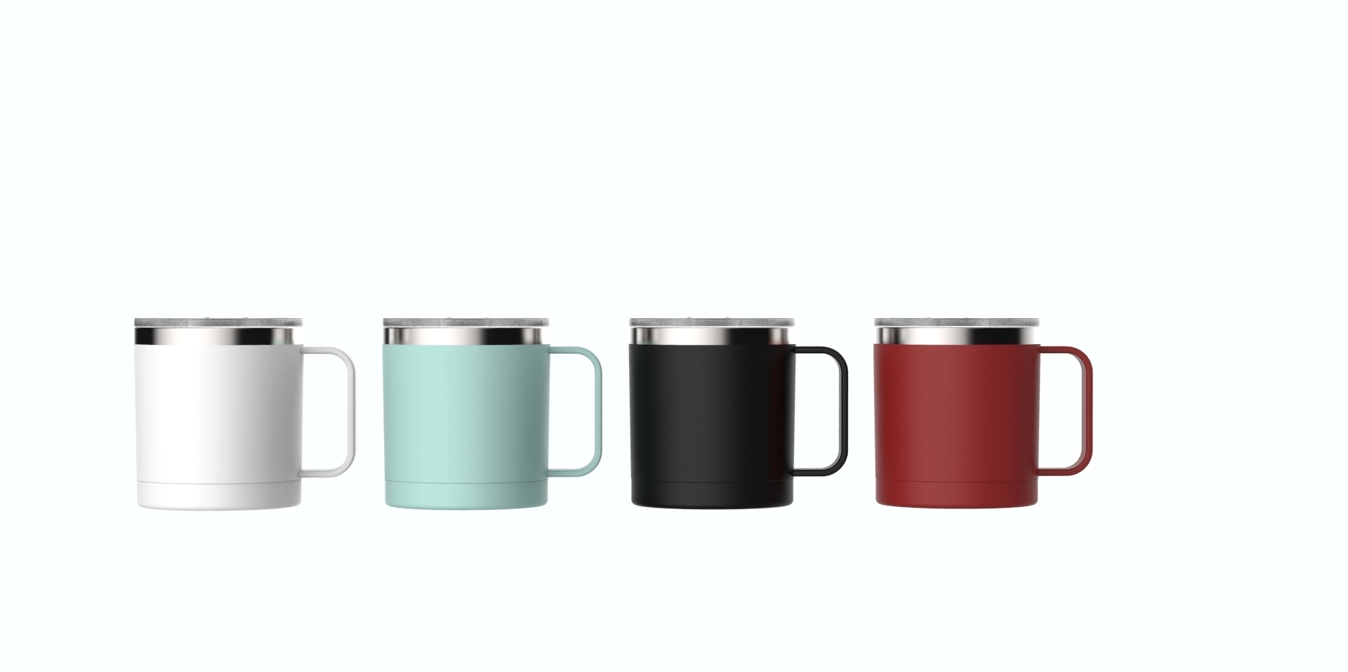 Stainless steel vacuum insulated double wall camper mug 13.5OZ