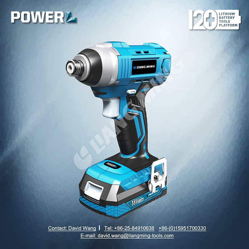18V lithium battery cordless impact driver