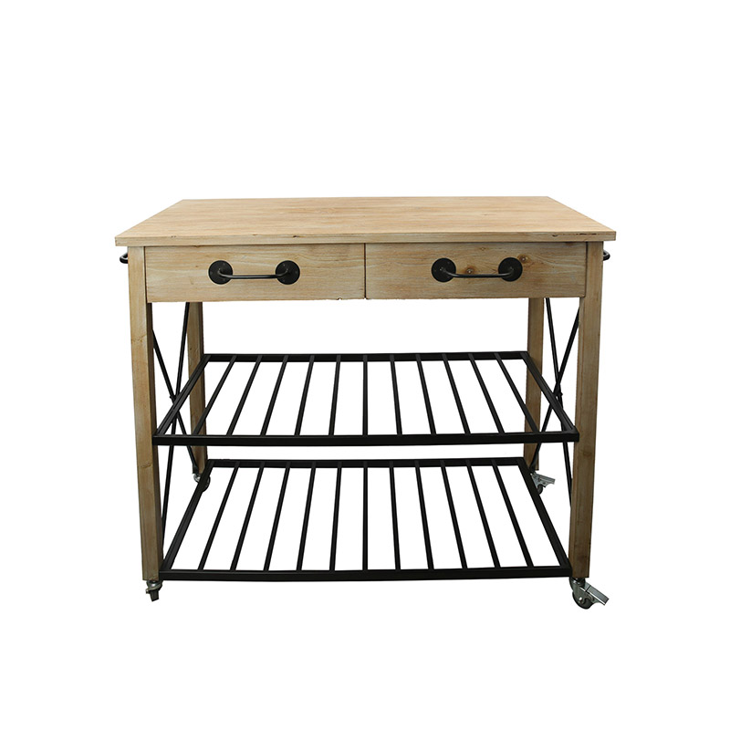 Iron &wooden table