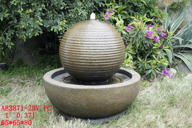 21.5” ball fountain