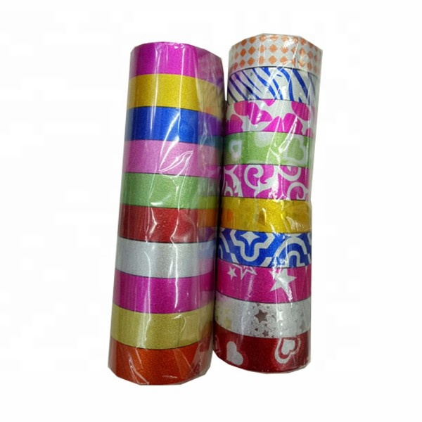Adehesive glitter tape