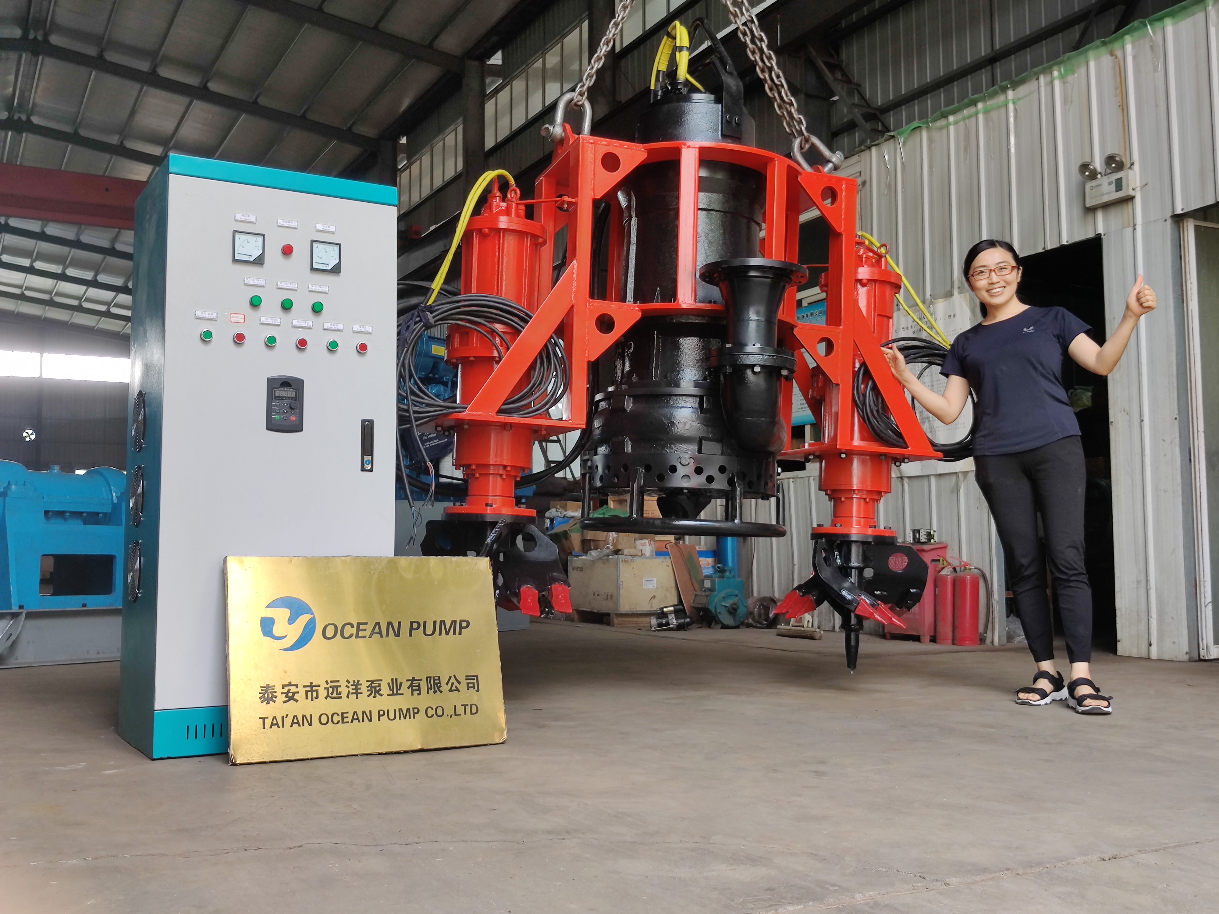 Submersible Slurry Pump With Agitators