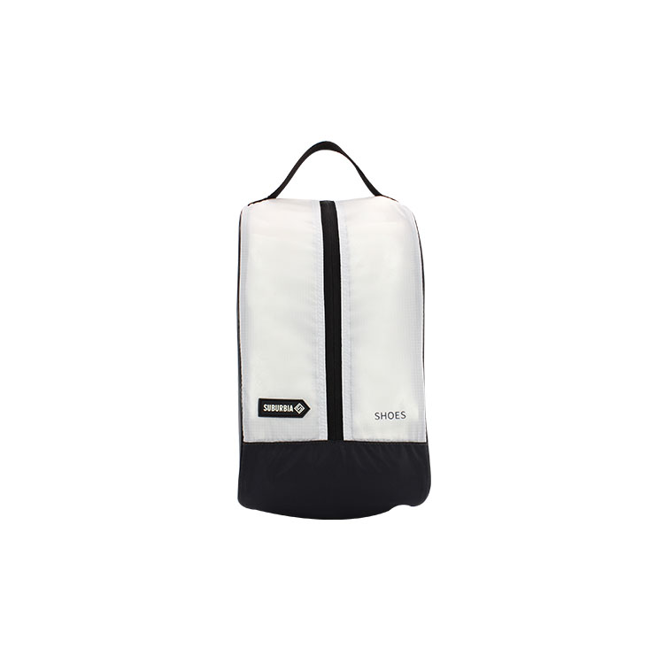 Water resistant nylon ripstop organizer shoes bag