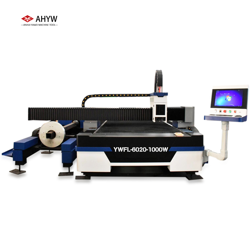 6020 CNC Fiber Laser Cutting Machine for Steel Pipe and Plate